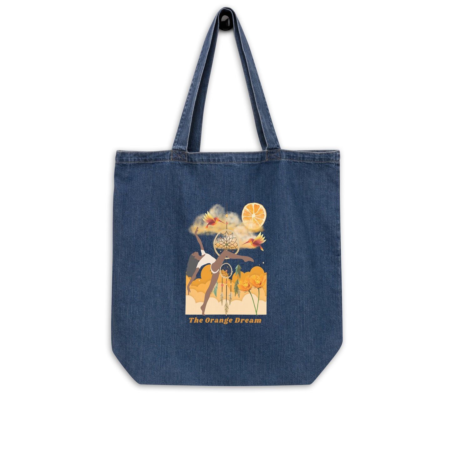 Dream Organic Denim Tote Bag
