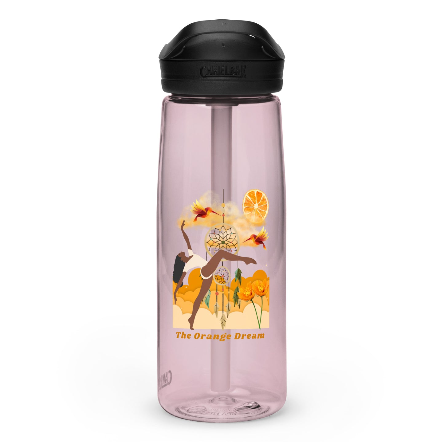 Orange Dream Sports Water Bottle