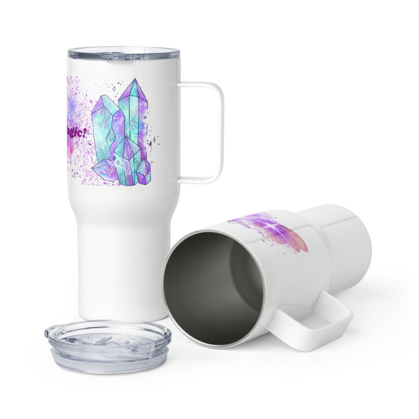 Black Not Magic Travel Mug
